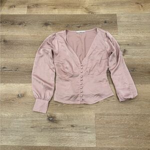 Abercrombie and Fitch satin blouse
